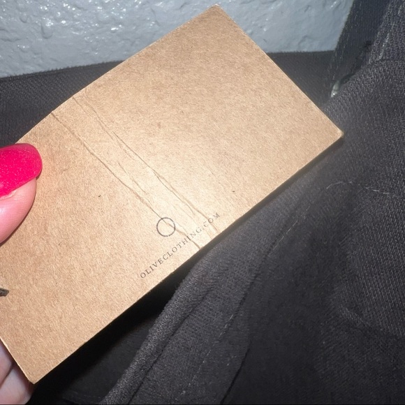 NWT Olive Cheltenham Charcoal/Gray Button Down Dress - Picture 7 of 11